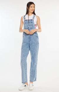 Gemma Acid Wash Overalls