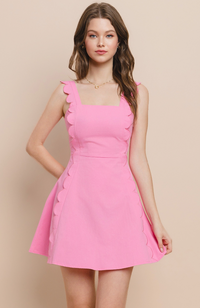 Nina Scalloped Dress