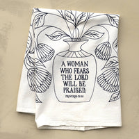 A Woman Who Fears the Lord Towel