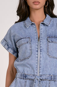 Chelsea Denim Romper