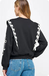 Emmaline Embroidered Sweatshirt