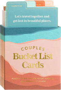 Couples Bucket List Cards