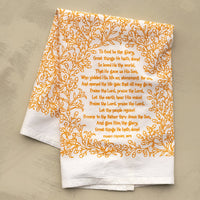 To God Be the Glory Towel