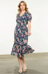 Johanna Navy Floral Maxi