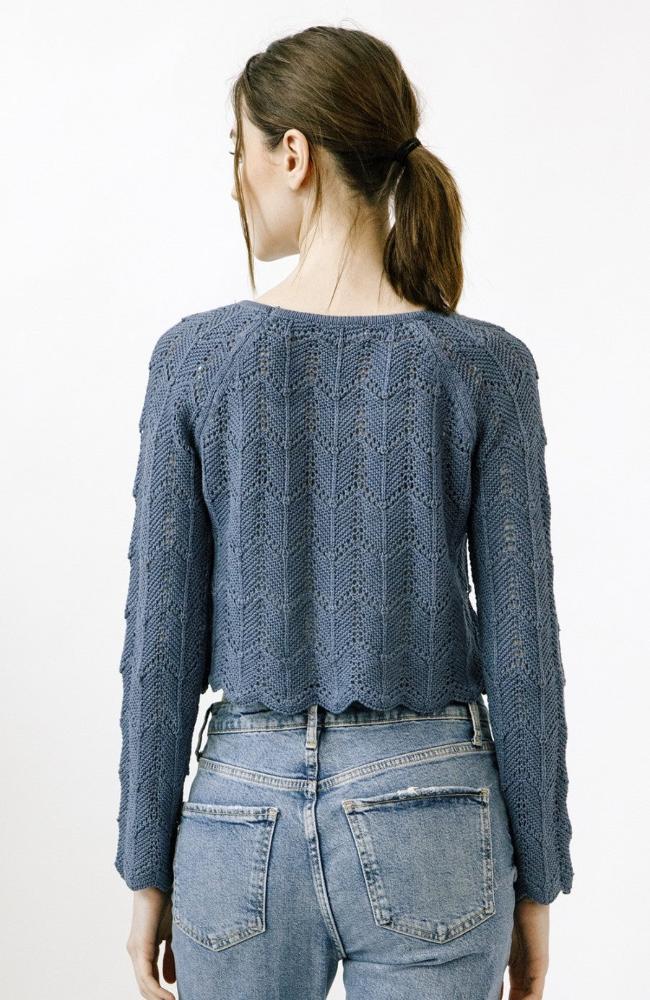 Audrey Slate Sweater