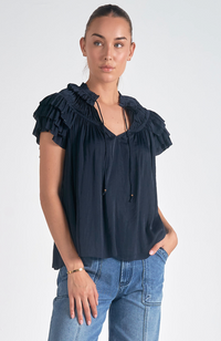 Valerie Ruffle Top