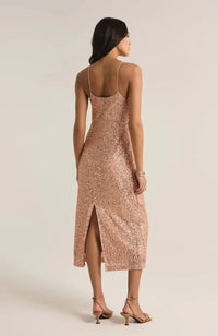 Paulina Sequin Midi Dress