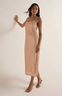 Paulina Sequin Midi Dress