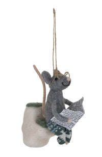 Potty Mouse Ornament